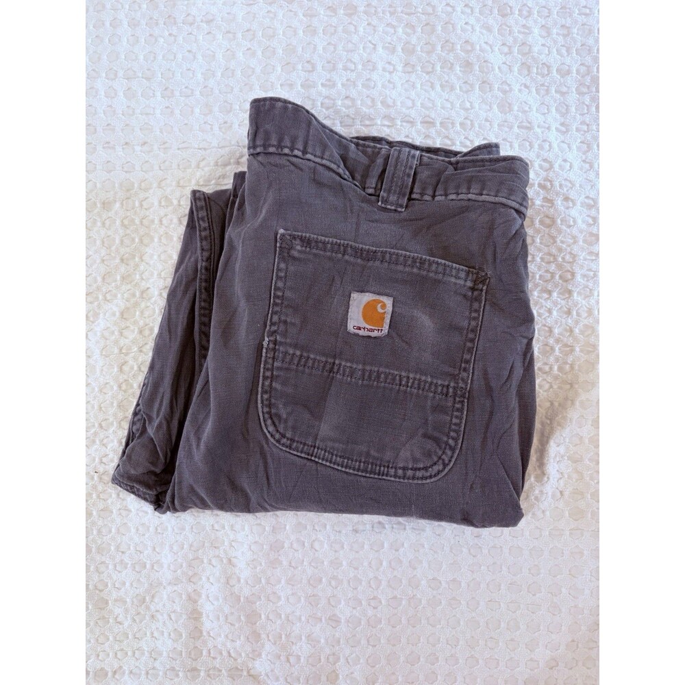 Men’s Carhartt Jeans 36x32 Relaxed Fit Gray Jeans For Men